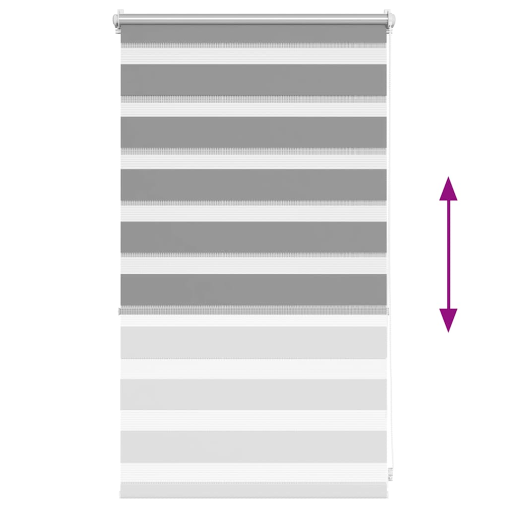Στόρι Ζέβρα 50,9 x 100 εκ. Πλάτος Υφάσματος 46,7 εκ. γκρι - PAKOBAZAAR