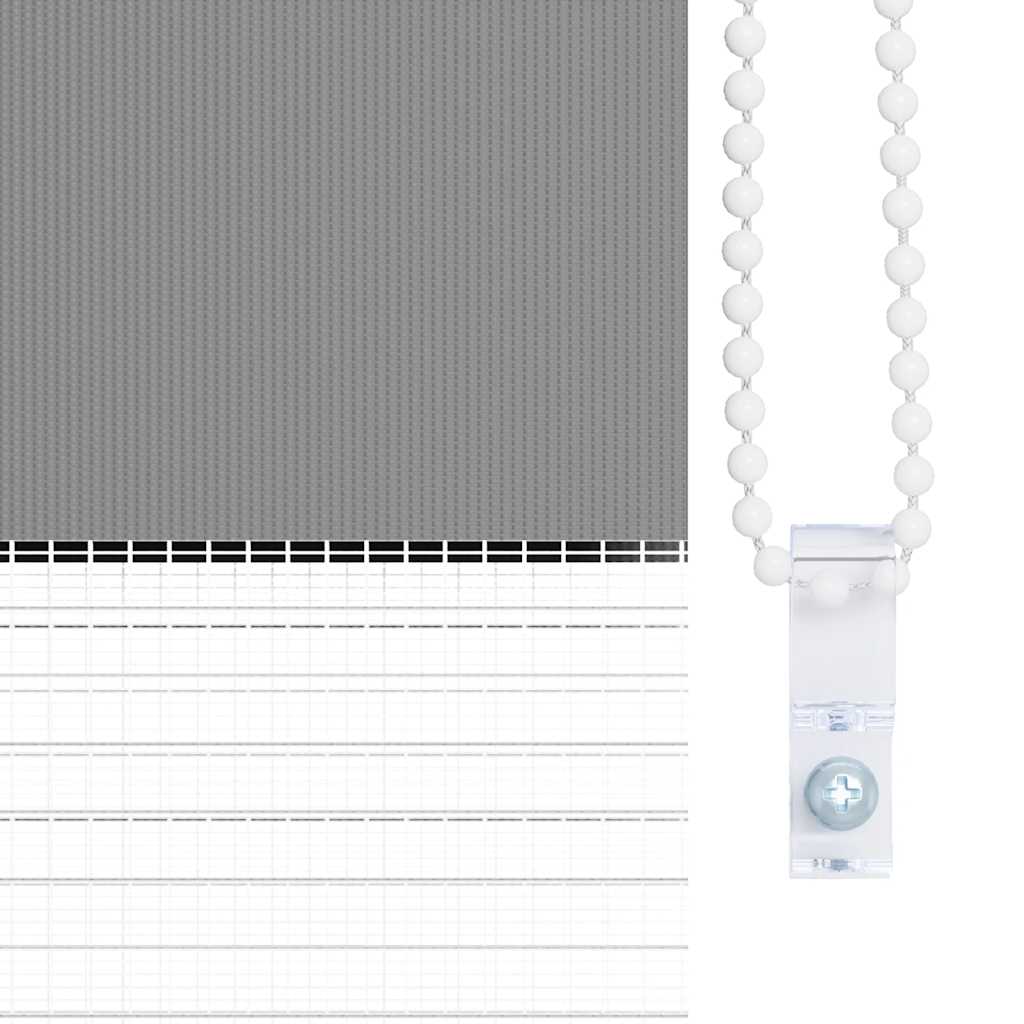 Στόρι Ζέβρα 60,9 x 120 εκ. Πλάτος Υφάσματος 56,7 εκ. γκρι - PAKOBAZAAR