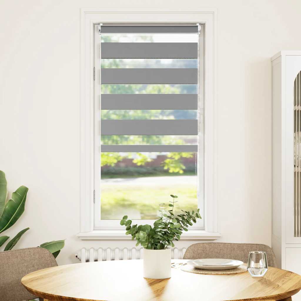 Στόρι Ζέβρα 60,9 x 120 εκ. Πλάτος Υφάσματος 56,7 εκ. γκρι - PAKOBAZAAR