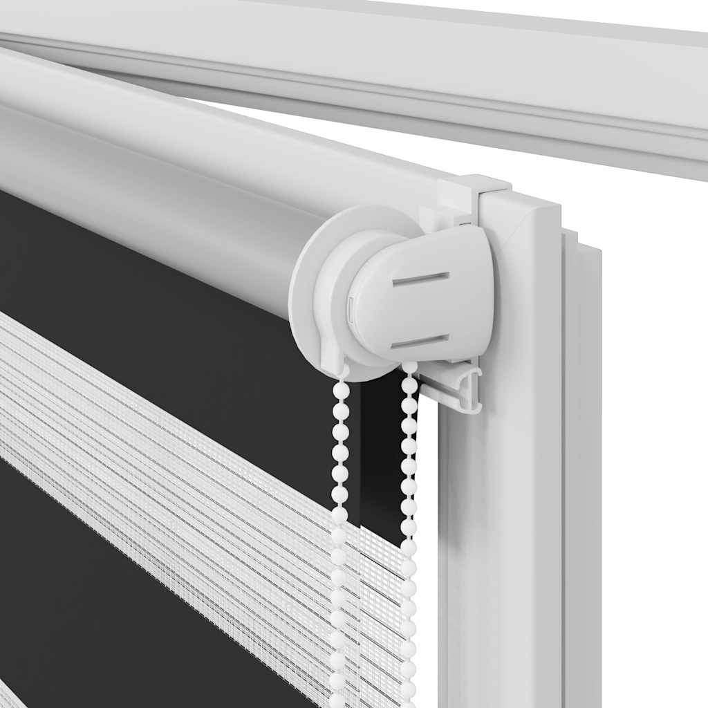 Στόρι Ζέβρα 60,9 x 120 εκ. Πλάτος Υφάσματος 56,7 εκ. Μαύρο - PAKOBAZAAR