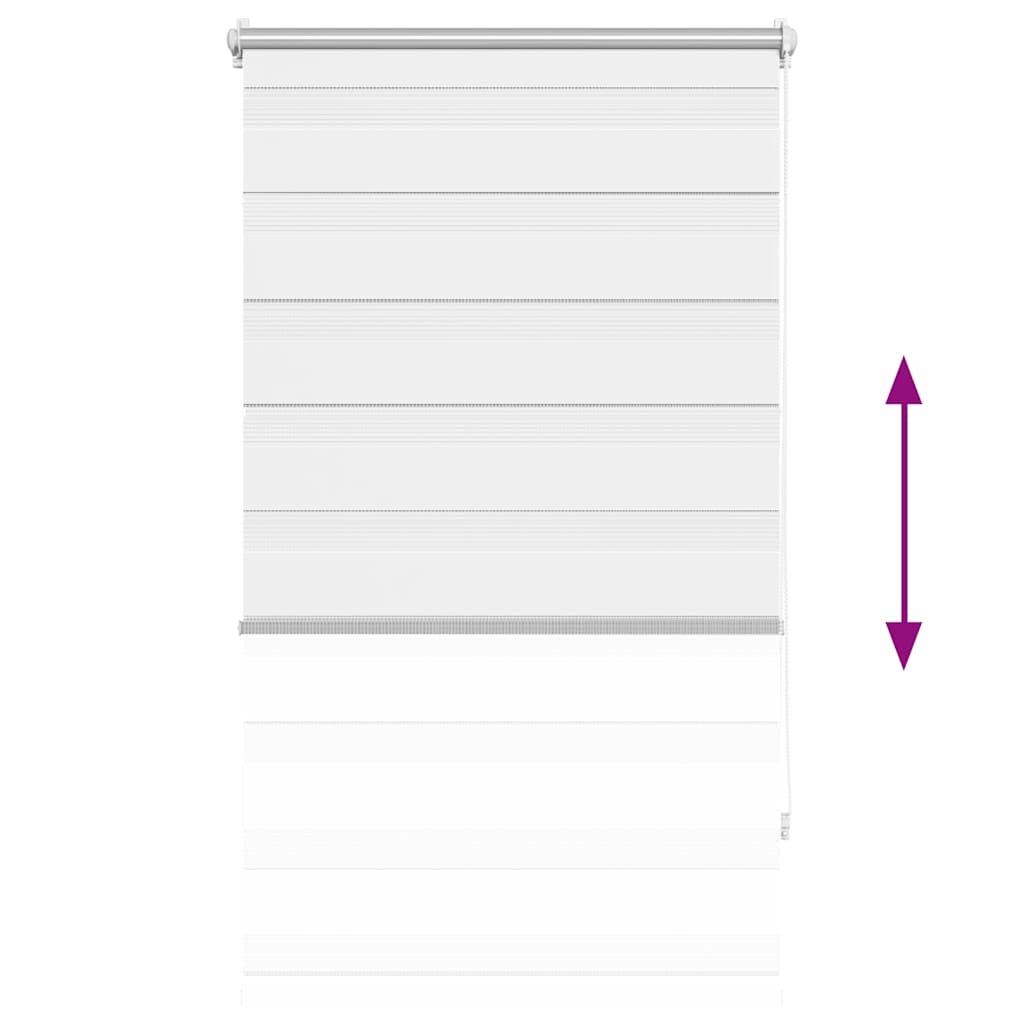 Στόρι Ζέβρα 70,9 x 120 εκ. Πλάτος Υφάσματος 66,7 εκ. λευκό - PAKOBAZAAR