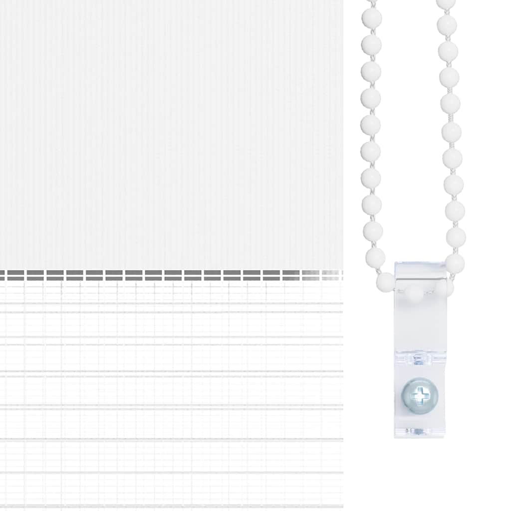 Στόρι Ζέβρα 70,9 x 120 εκ. Πλάτος Υφάσματος 66,7 εκ. λευκό - PAKOBAZAAR