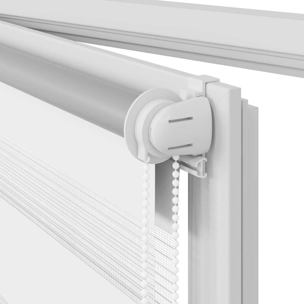 Στόρι Ζέβρα 70,9 x 120 εκ. Πλάτος Υφάσματος 66,7 εκ. λευκό - PAKOBAZAAR