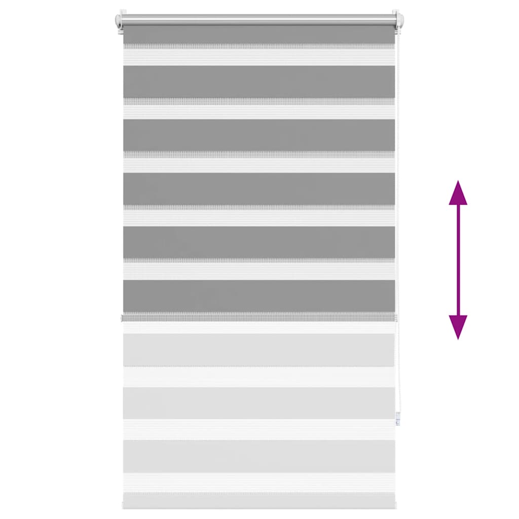 Στόρι Ζέβρα 70,9 x 120 εκ. Πλάτος Υφάσματος 66,7 εκ. γκρι - PAKOBAZAAR