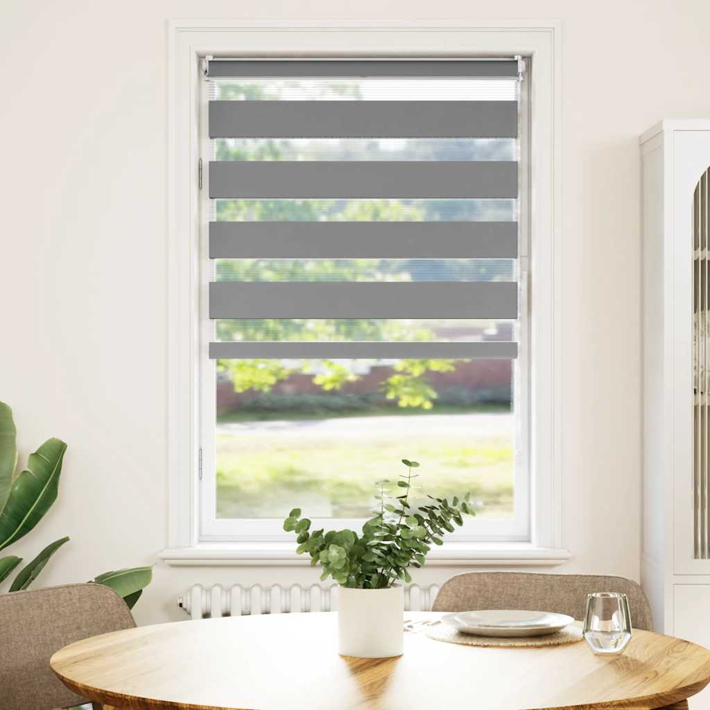 Στόρι Ζέβρα 70,9 x 120 εκ. Πλάτος Υφάσματος 66,7 εκ. γκρι - PAKOBAZAAR