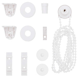 Στόρι Ζέβρα 90,9 x 150 εκ. Πλάτος Υφάσματος 86,7 εκ. λευκό - PAKOBAZAAR