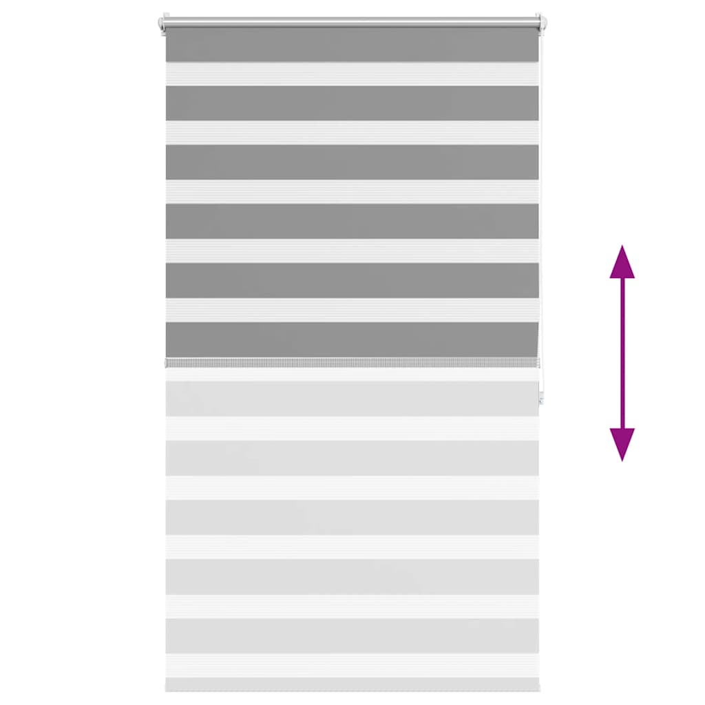 Στόρι Ζέβρα 100,9 x 175 εκ. Πλάτος Υφάσματος 96,7 εκ. γκρι - PAKOBAZAAR