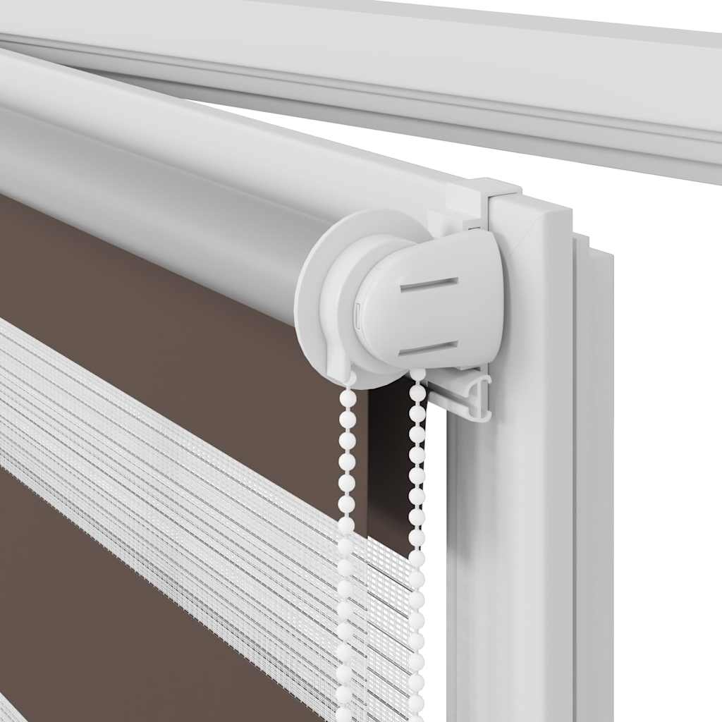 Στόρι Ζέβρα 100,9 x 175 εκ. Πλάτος Υφάσματος 96,7 εκ. Καφέ - PAKOBAZAAR