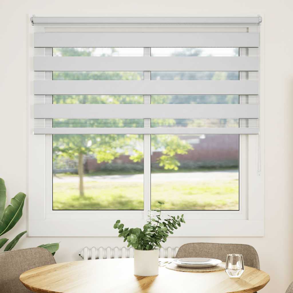 Στόρι Ζέβρα 120,9 x 175 εκ. Πλάτος Υφάσματος 116,7 εκ. λευκό - PAKOBAZAAR