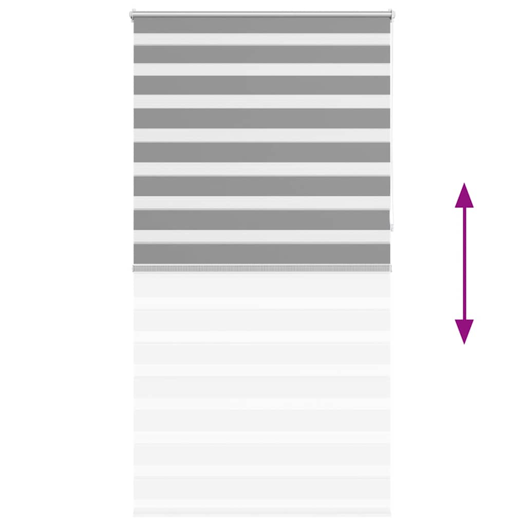 Στόρι Ζέβρα 120,9 x 230 εκ. Πλάτος Υφάσματος 116,7 εκ. γκρι - PAKOBAZAAR