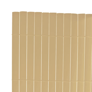 Πίνακες Φράχτη Κίτρινο PVC