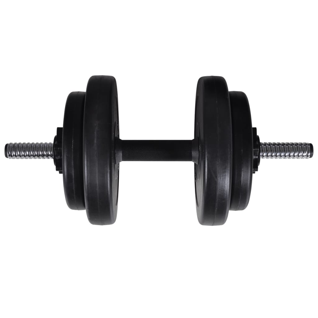 Σετ Μπάρα Άρσης Βαρών και 2 Αλτήρες με Βάρη 60,5kg - Pakobazaar