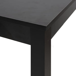 Τραπέζι Μπαρ Μαύρο 115 x 55 x 107 εκ. από MDF - PAKOBAZAAR