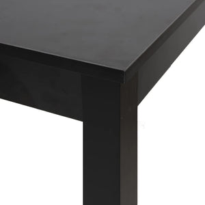 Τραπέζι Μπαρ Μαύρο 55 x 55 x 107 εκ. από MDF - PAKOBAZAAR