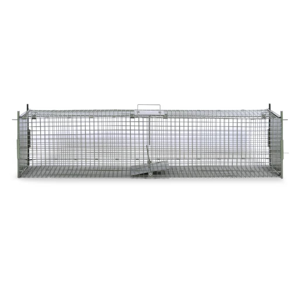 Παγίδα Ζώων με 2 Πόρτες 150 x 30 x 30 εκ.