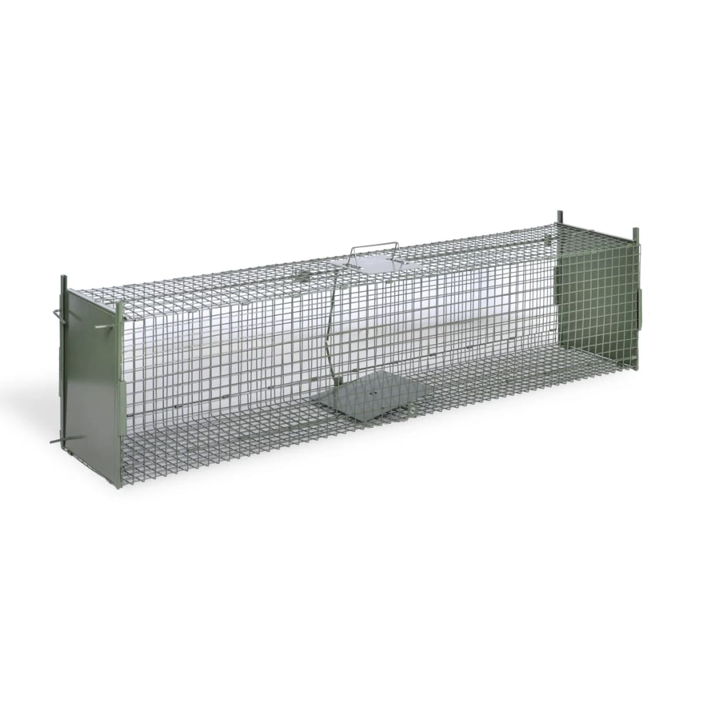 Παγίδα Ζώων με 2 Πόρτες 150 x 30 x 30 εκ.
