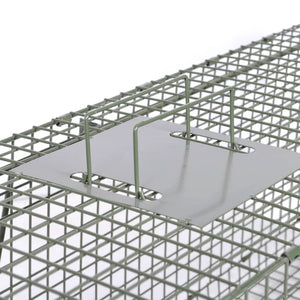 Παγίδα Ζώων με 2 Πόρτες 150 x 30 x 30 εκ.