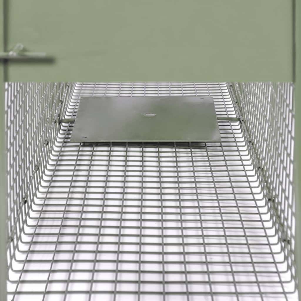 Παγίδα Ζώων με 2 Πόρτες 150 x 30 x 30 εκ.
