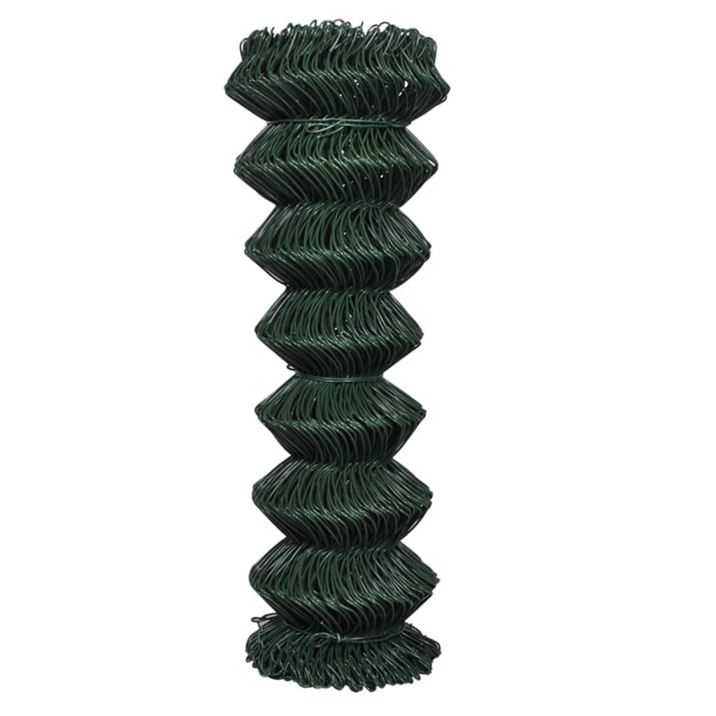 Συρματόπλεγμα Περίφραξης Πράσινο 1,25 x 15 μ. Ατσάλινο - PAKOBAZAAR
