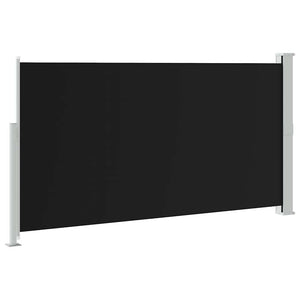 Σκίαστρο Βεράντας Πλαϊνό Συρόμενο Μαύρο 160 x 300 εκ. - Pakobazaar