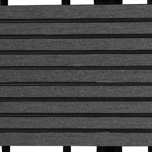 Πλάκα Κατασκευής 11 pcs Γκρι 30 x 30 cm WPC - Pakobazaar
