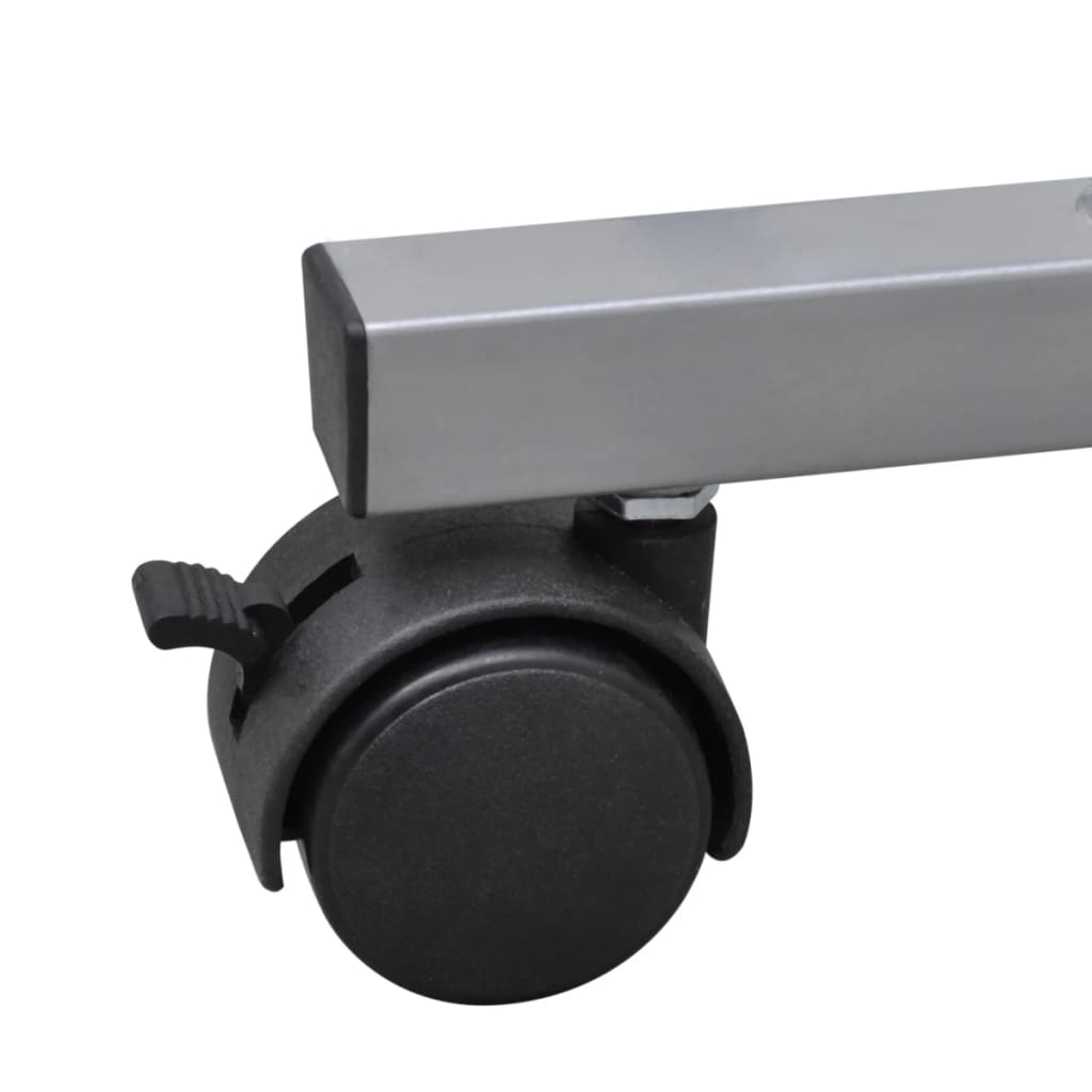 Έπιπλο γραφείου για υπολογιστή με συρόμενο δίσκο Μαύρο φινίρισμα - PAKOBAZAAR