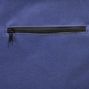 Καρεκλάκι Παραλίας με Ροδάκια Πτυσσόμενο Φορητό Μπλε - Pakobazaar