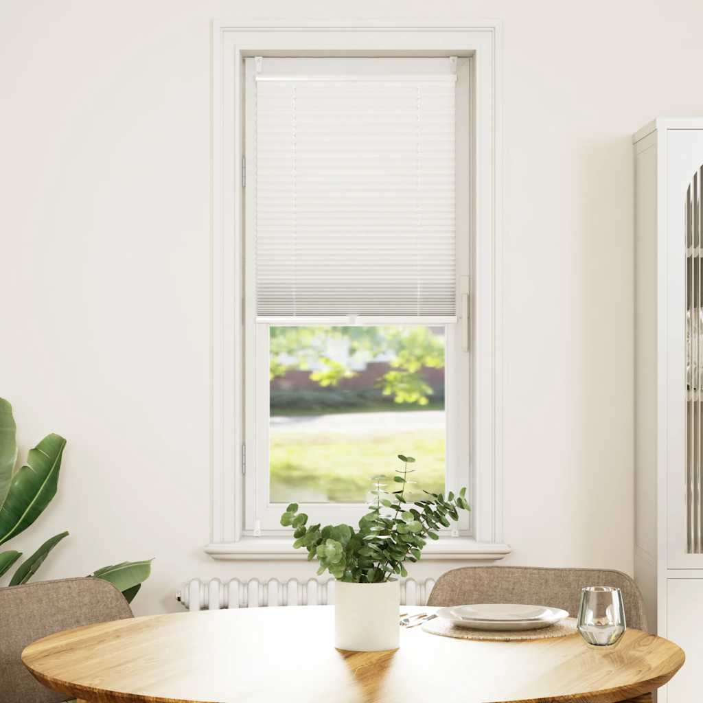 Σύστημα Σκίασης Πλισέ Λευκό 40 x 125 εκ. - PAKOBAZAAR