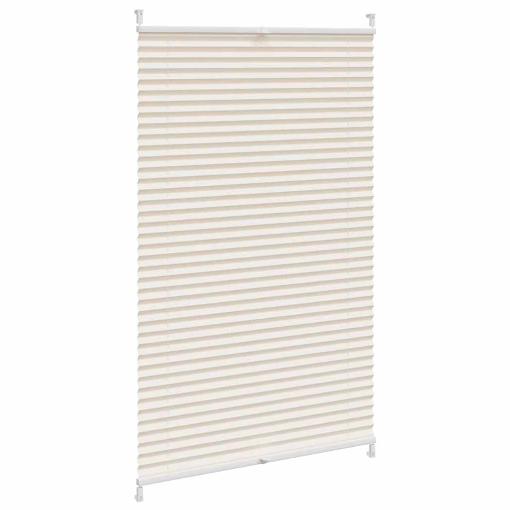 Πλισέ ρόλερ σκίασης 80x150cm Κρεμ - Pakobazaar