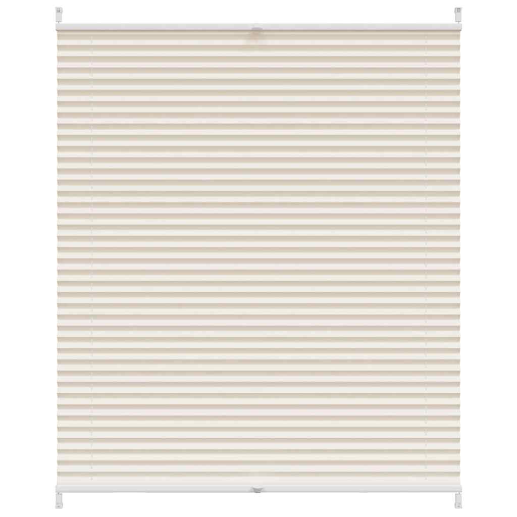 Σύστημα Σκίασης Πλισέ Κρεμ 100 x 125 εκ. - PAKOBAZAAR