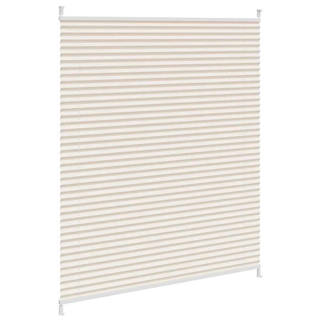 Πλισέ ρόλερ σκίασης 110x125cm Κρεμ - Pakobazaar
