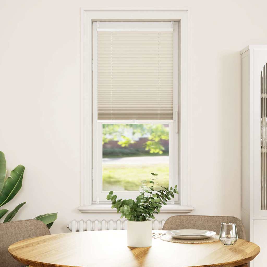 Πλισέ ρόλερ σκίασης 40x125cm Κρεμ - Pakobazaar