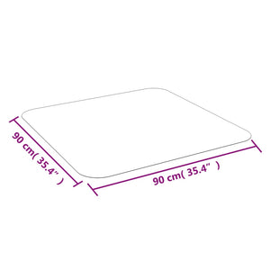 Προστατευτικό Δαπέδου για Laminate Δάπεδο ή Χαλί 90 x 90 εκ. - PAKOBAZAAR