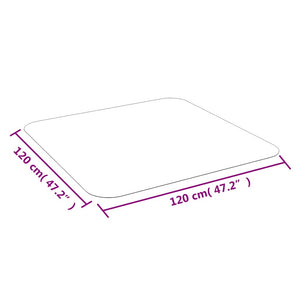 Προστατευτικό Δαπέδου για Laminate Δάπεδο ή Χαλί 120 x 120 εκ.