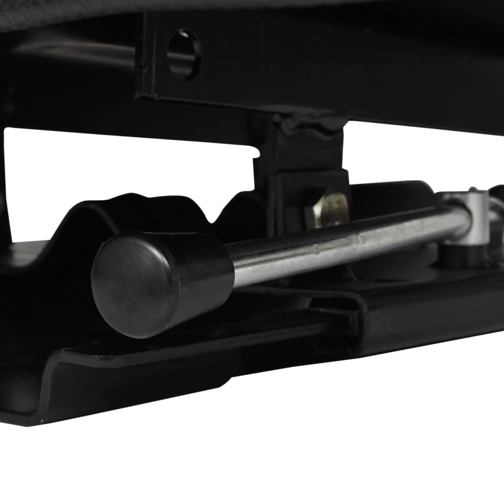 Κάθισμα Τρακτέρ με Πλάτη Μαύρο - PAKOBAZAAR