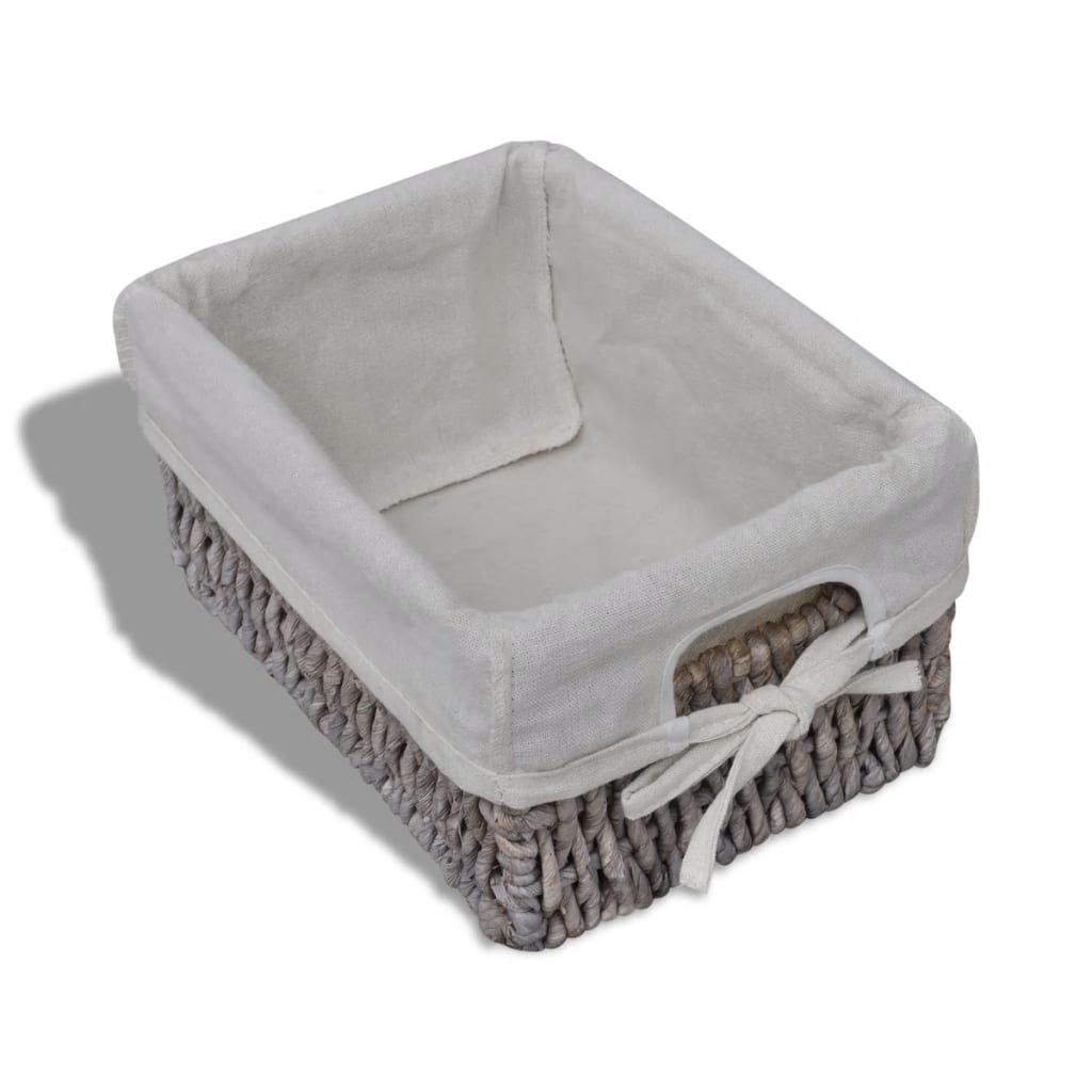 Συρταριέρα με 3 Πλεκτά Καλάθια Καφέ Ξύλινη - Pakobazaar