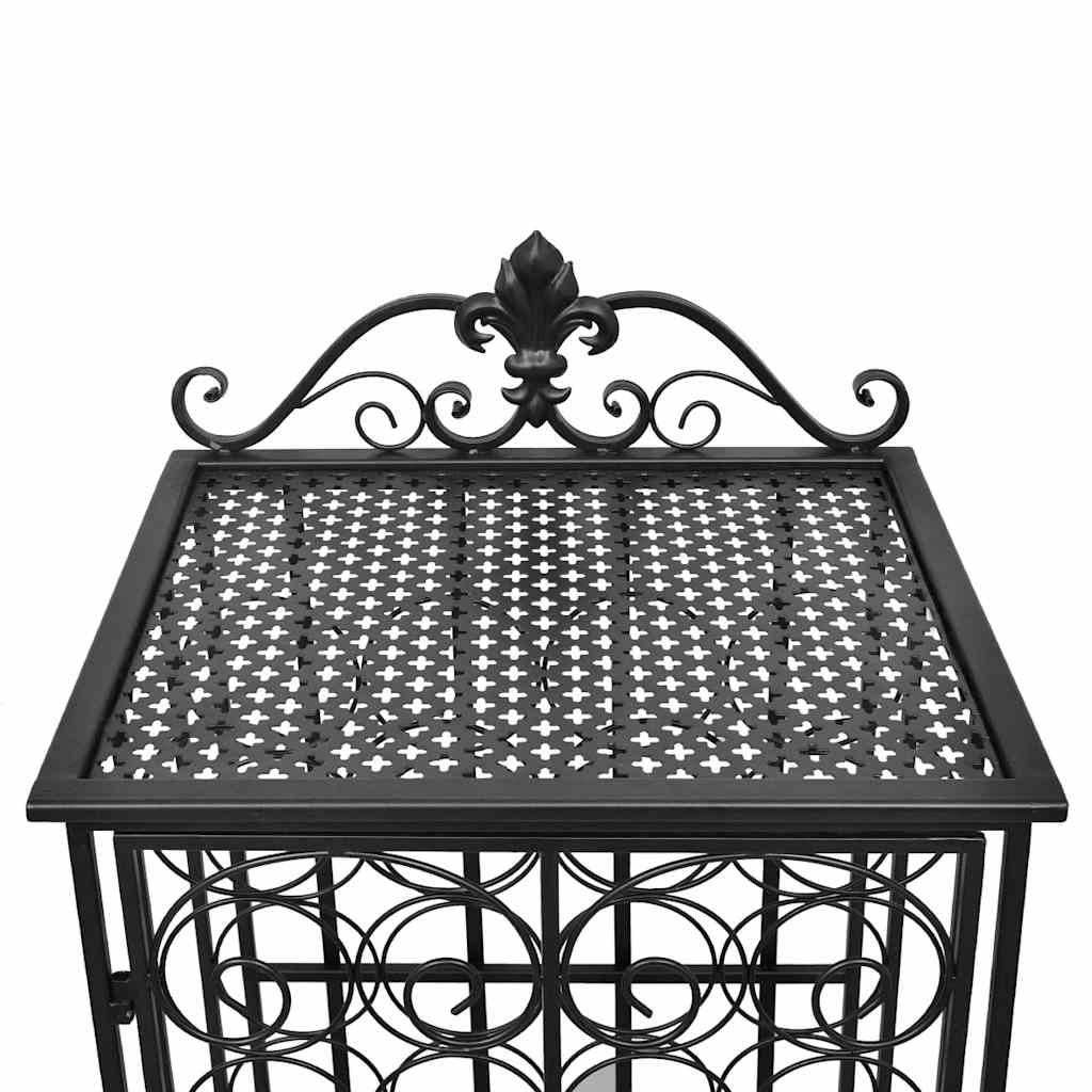 Κάβα / Ραφιέρα Κρασιών για 28 Μπουκάλια Μεταλλική - PAKOBAZAAR