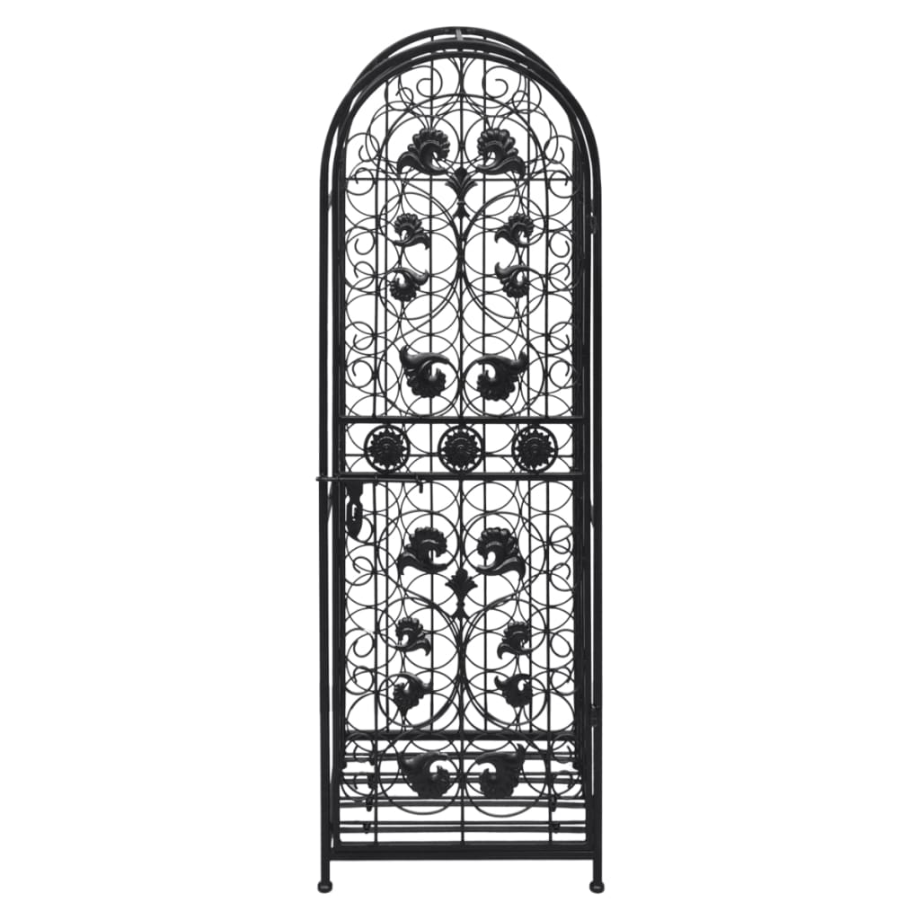 Κάβα / Ραφιέρα Κρασιών για 45 Μπουκάλια Μεταλλική - PAKOBAZAAR