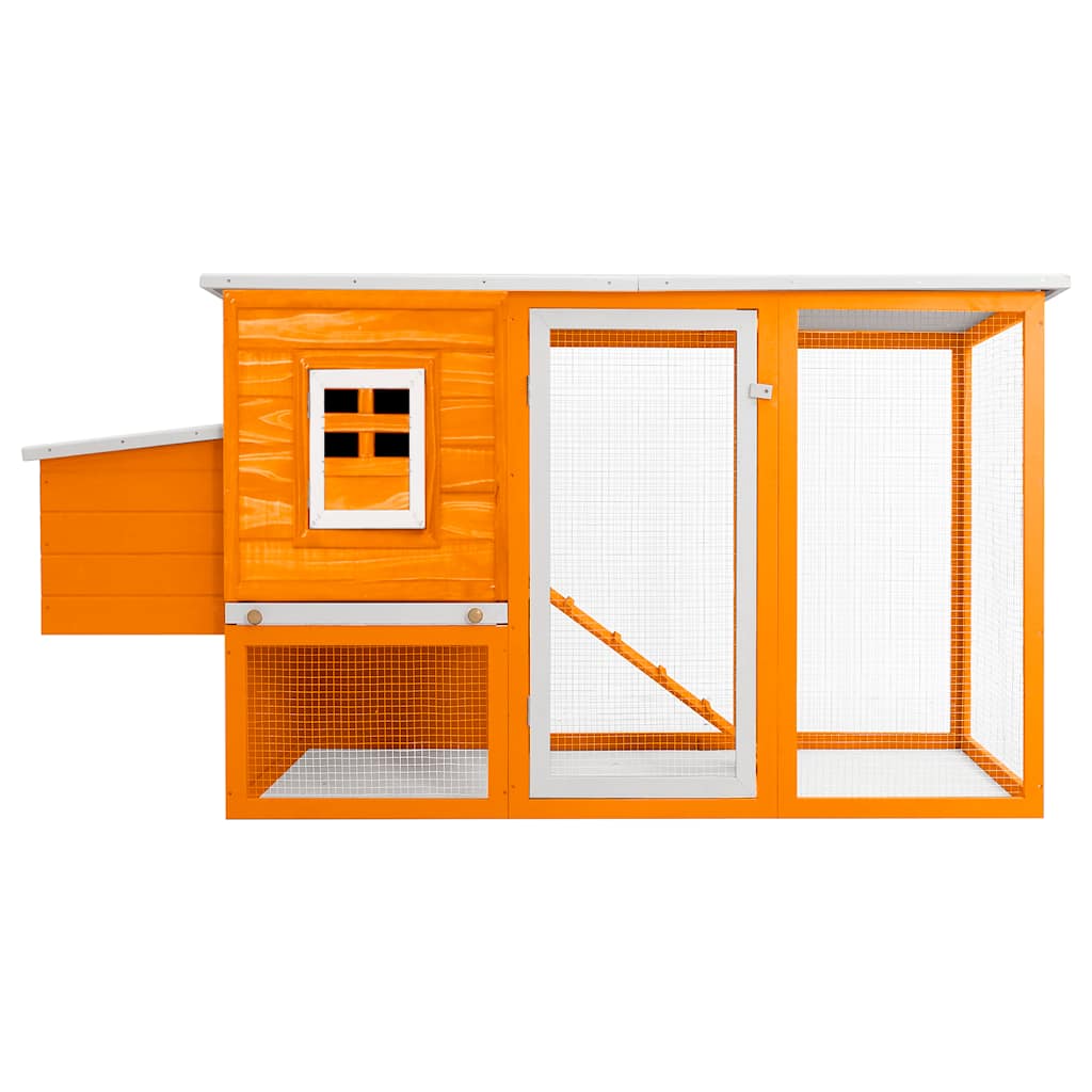 Κοτέτσι Εξωτερικού Χώρου με 1 Σημείο Συλλογής Αυγών Ξύλινο - PAKOBAZAAR