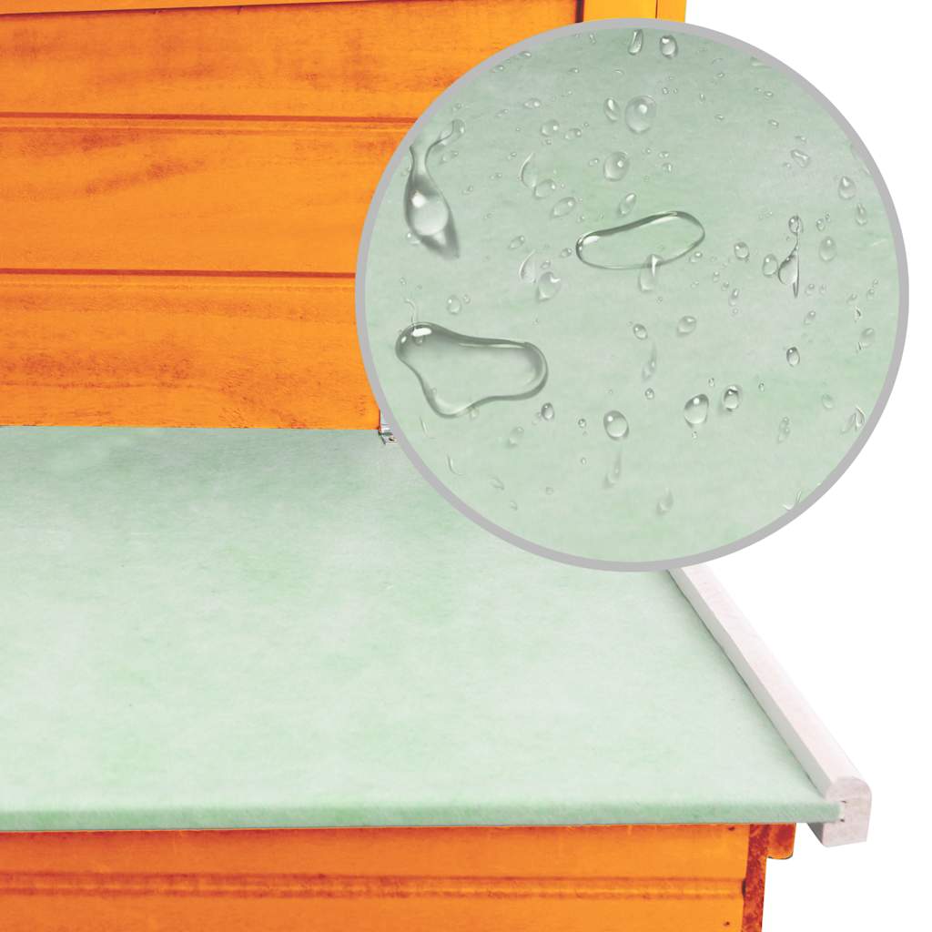 Κοτέτσι Εξωτερικού Χώρου με 1 Σημείο Συλλογής Αυγών Ξύλινο - PAKOBAZAAR