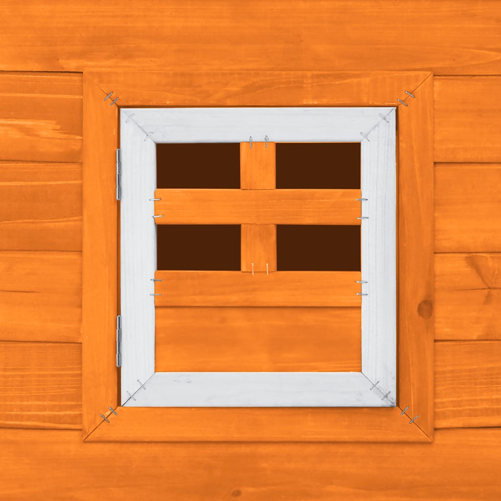 Κοτέτσι Εξωτερικού Χώρου με 1 Σημείο Συλλογής Αυγών Ξύλινο - PAKOBAZAAR