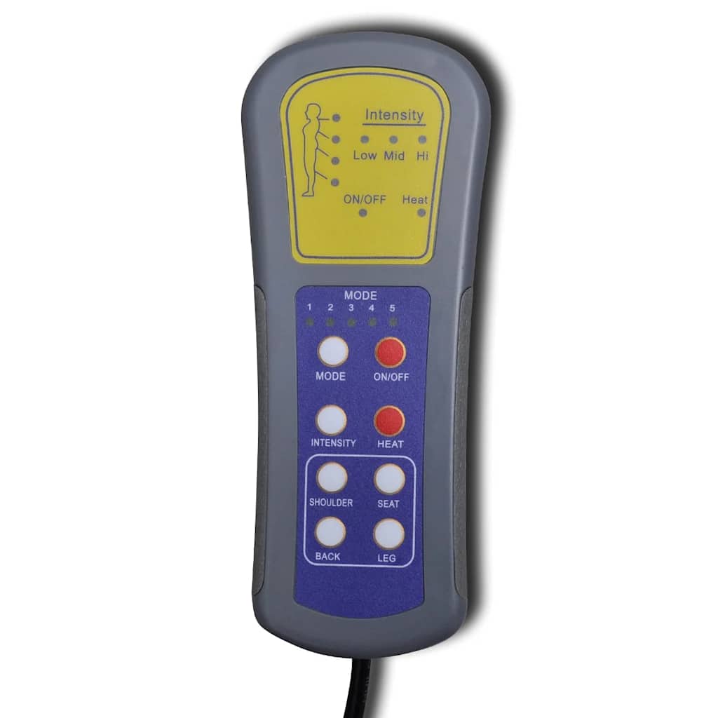 Πολυθρόνα Μασάζ Λευκή από Συνθετικό Δέρμα - PAKOBAZAAR