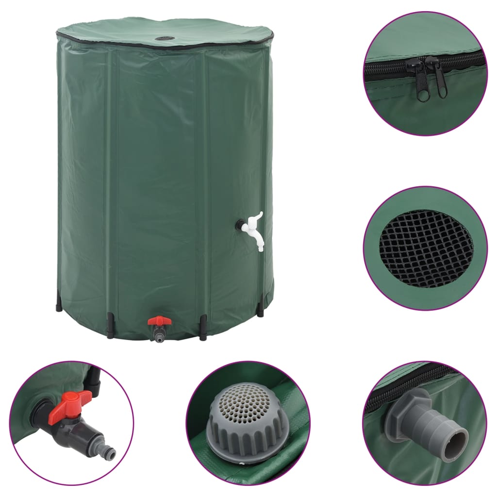 Πτυσσόμενη Δεξαμενή Βροχινου Νερού 750L - Pakobazaar