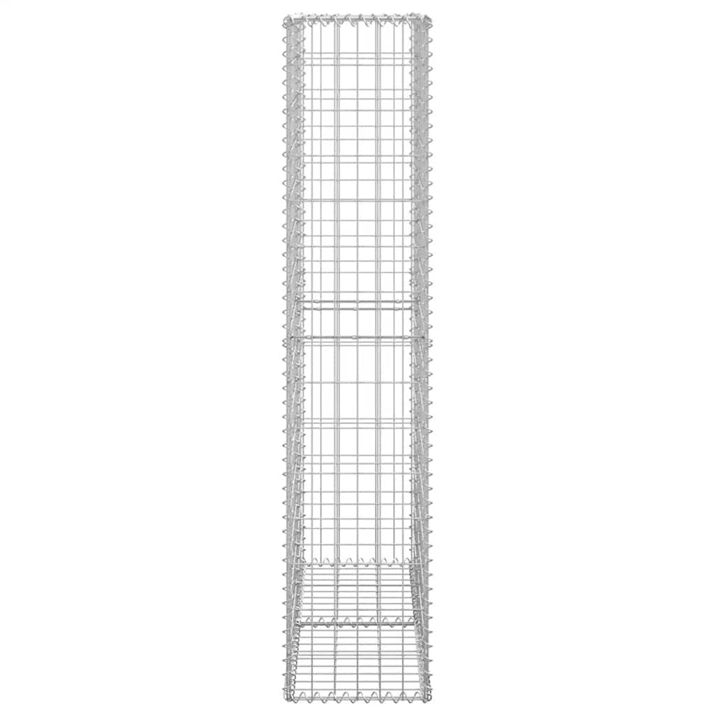Συρματοκιβώτιο με Καπάκια 150 x 100 x 30 εκ. Γαλβανισμένο Σύρμα - PAKOBAZAAR