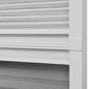 Σήτα Παράθυρου Πλισέ 160 x 80 εκ. Αλουμινίου με Σκίαστρο - Pakobazaar