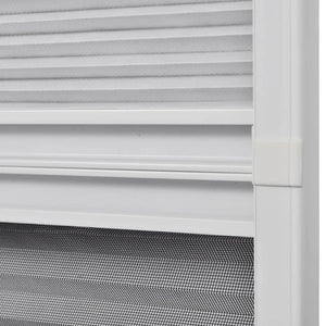 Σήτα Παράθυρου Πλισέ 160 x 110 εκ. Αλουμινίου με Σκίαστρο - Pakobazaar