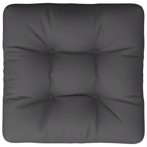 Μαξιλάρι Καθίσματος Παλέτας Γκρι 60 x 60 x 12 εκ. Υφασμάτινο