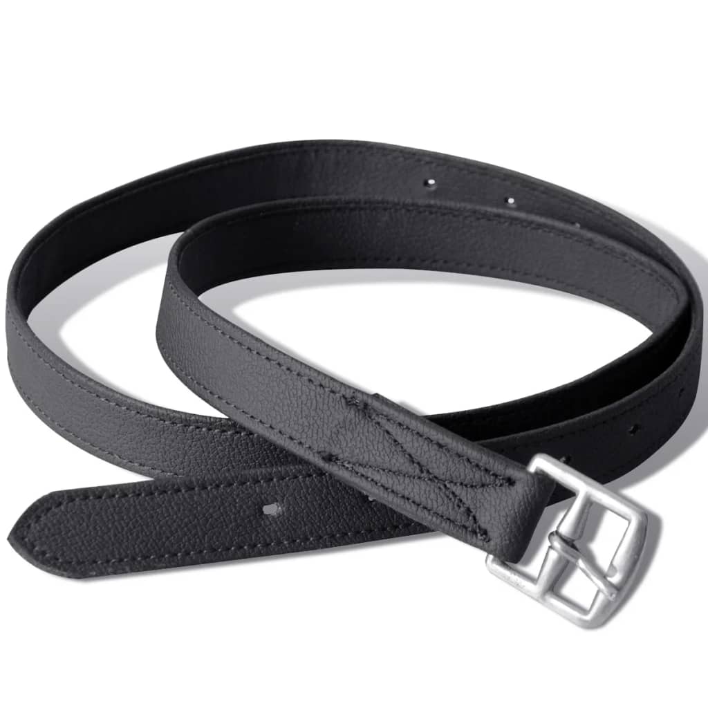 Σετ Σέλας Ιππασίας 18 cm 5-σε-1 Γνήσιο Δέρμα Μαύρη - Pakobazaar