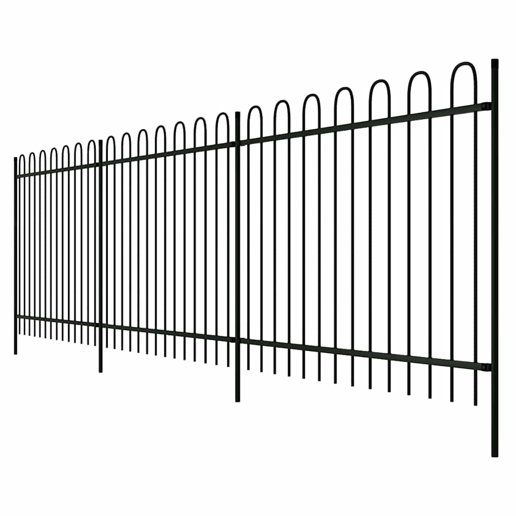 Φράχτης 600 x 150 cm Χάλυβας με Επικάλυψη Πούδρας - PAKOBAZAAR