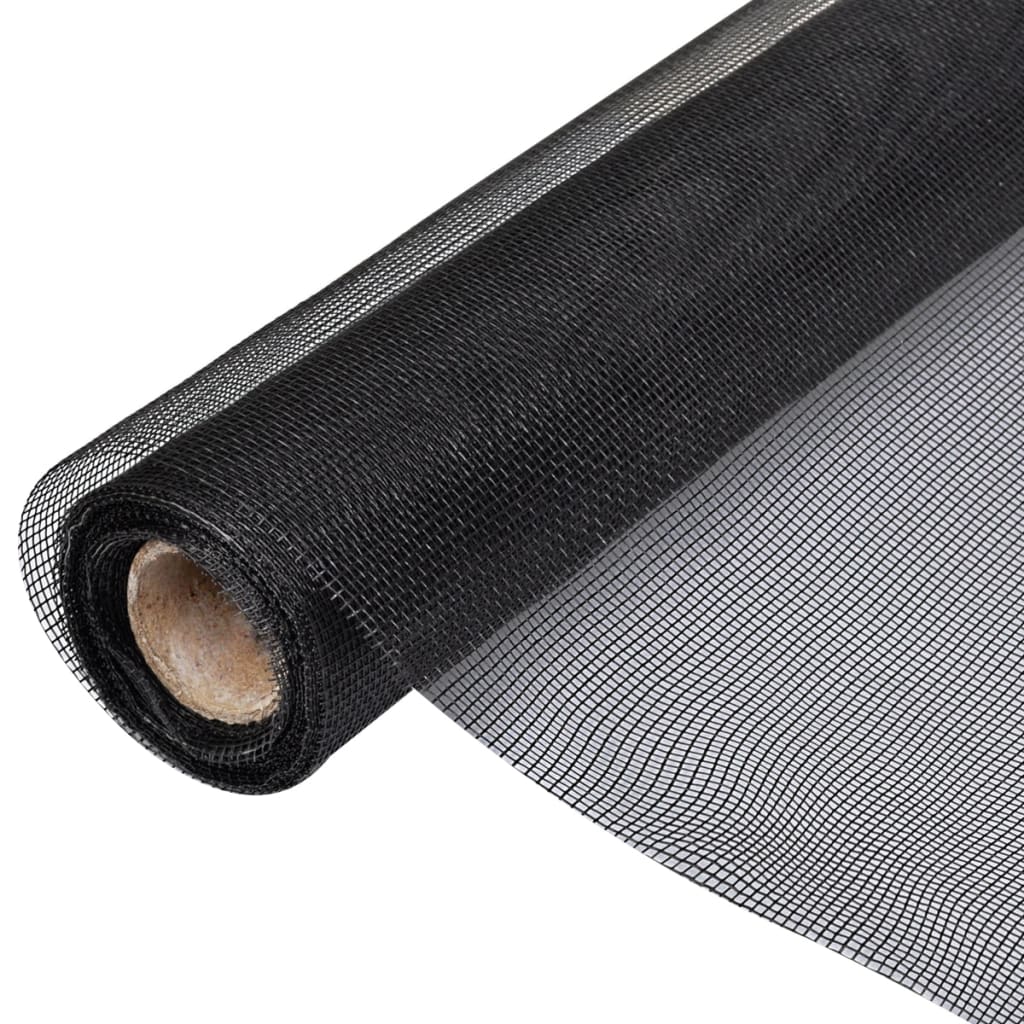 Πλέγμα / Σήτα Μαύρο 100 x 1000 εκ. από Fiberglass - PAKOBAZAAR